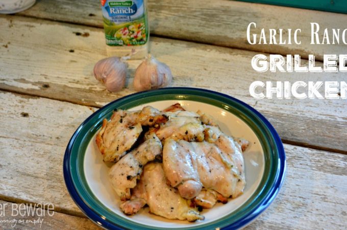Garlic Ranch Chicken recipe gives you juicy, flavorful grilled or baked chicken.