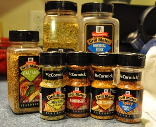 spice cabinet seasonings