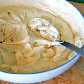 Amish peanut butter recipe is the sweet combination of marshmallow fluff, peanut butter, honey and a totally random secret ingredient. 