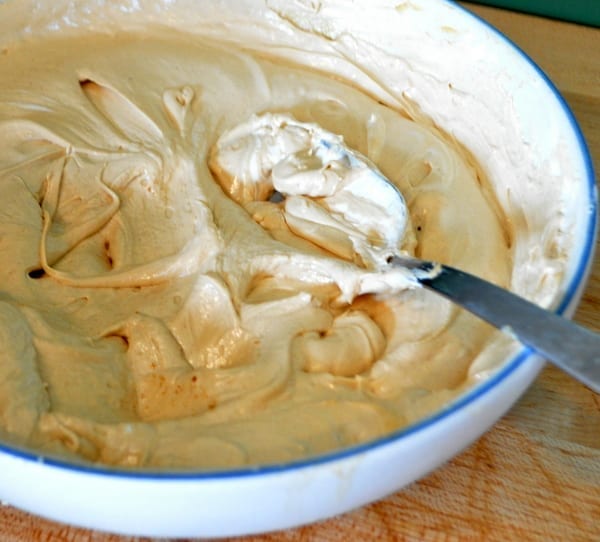 Amish peanut butter recipe is the sweet combination of marshmallow fluff, peanut butter, honey and a totally random secret ingredient. 