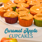 Caramel Apple Cupcakes recipe is a semi-homemade cupcake that combines a spice cake mix with fresh apple and a caramel topping for the cake version of caramel apple.