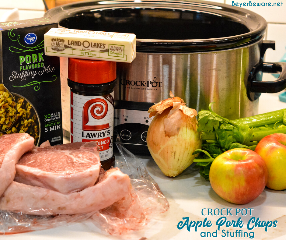 Apple Pork Chop Ingredients