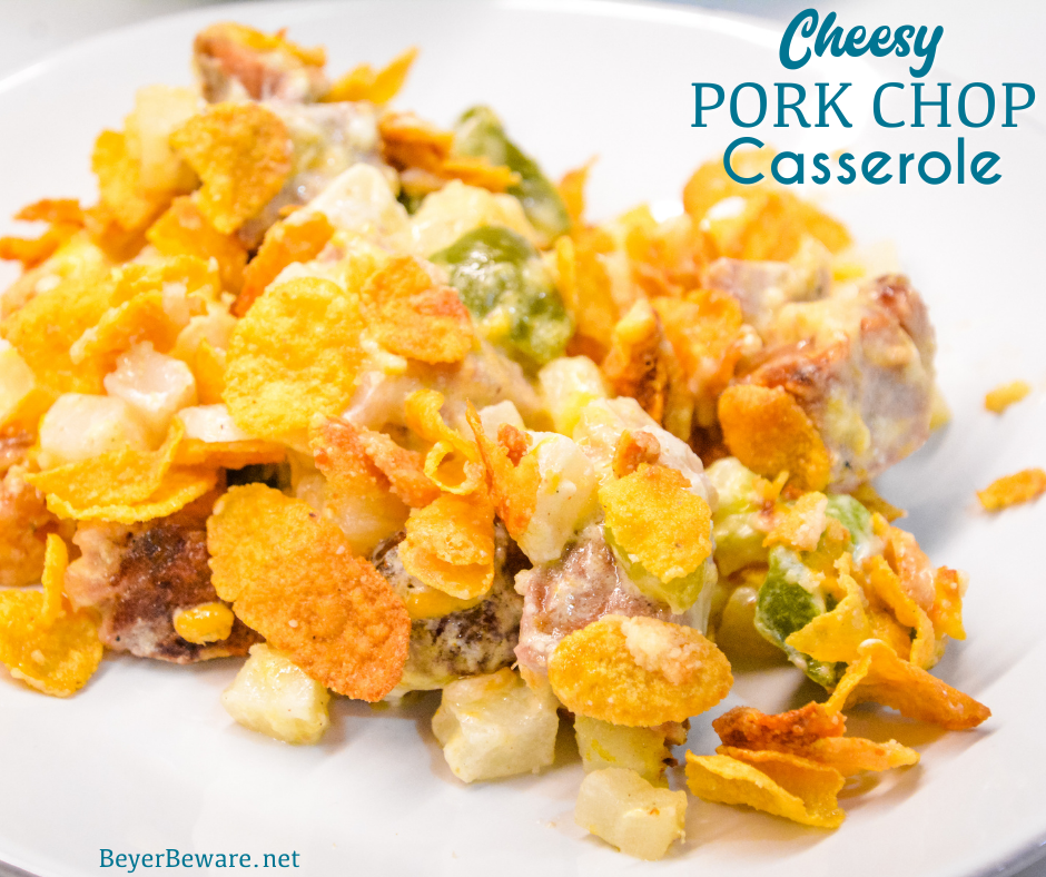 Cheesy Pork Chop Casserole How To Use Leftover Pork Chops