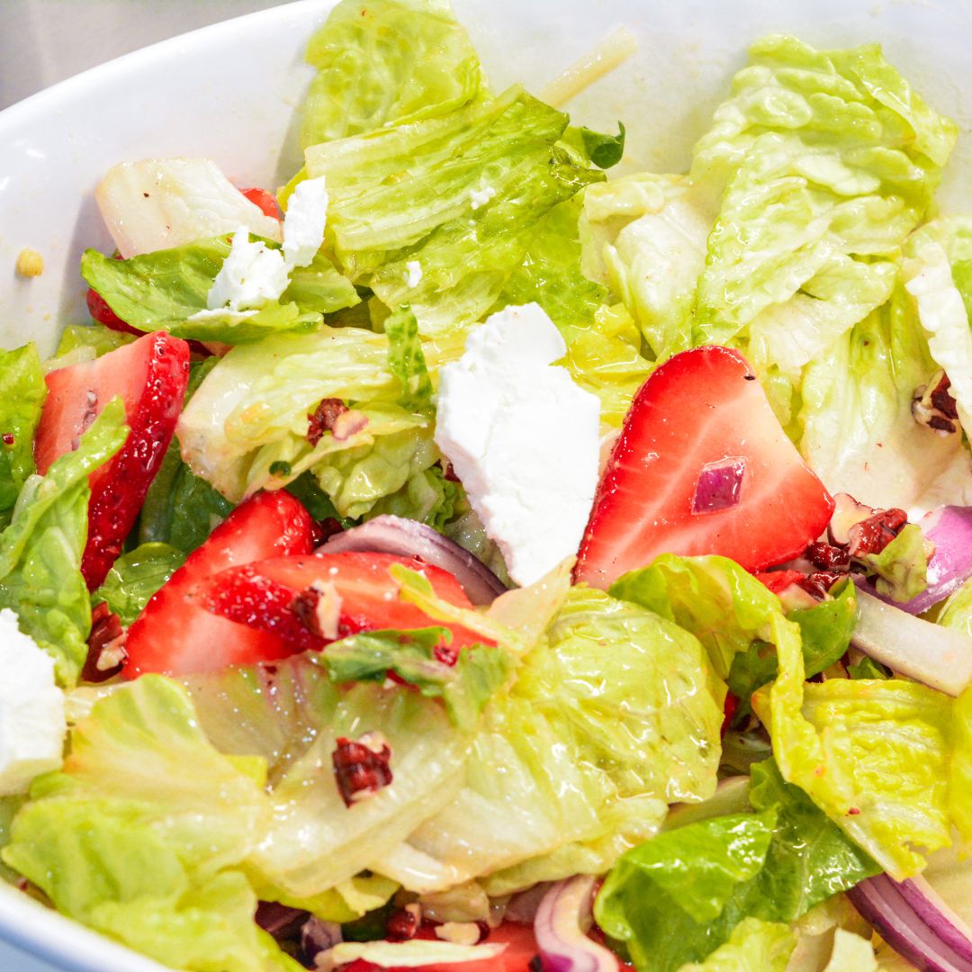 Fresh, colorful, and bursting with flavor—this Asian Strawberry Salad is the perfect summer side dish! Juicy strawberries, crisp veggies, and a tangy Asian-inspired dressing come together in just 15 minutes. Ideal for BBQs, light lunches, or healthy weeknight meals.