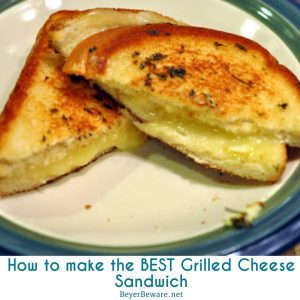 If you are not making grilled cheese this way, learn how to make the best grilled cheese sandwich with this easy method.