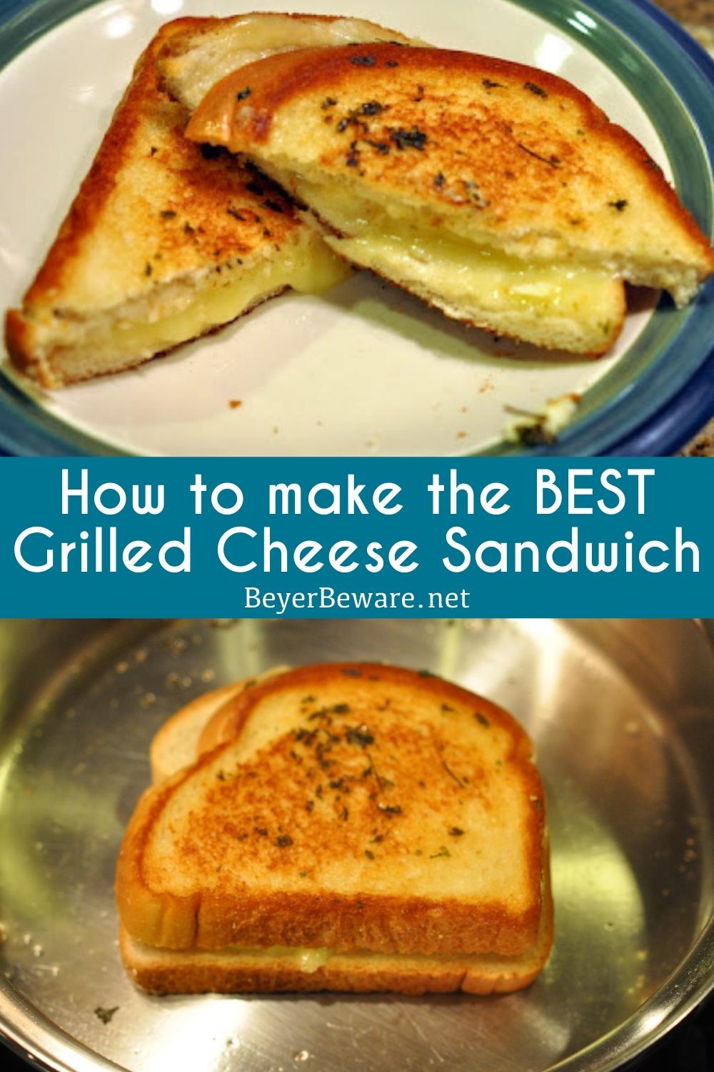 If you are not making grilled cheese this way, learn how to make the best grilled cheese sandwich with this easy method.