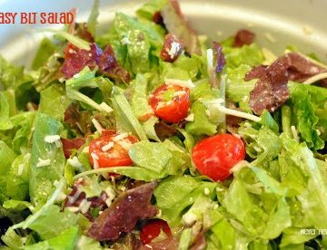 Easy BLT Salad is a quick low carb dinner recipe when you are craving a big BLT sandwich.
