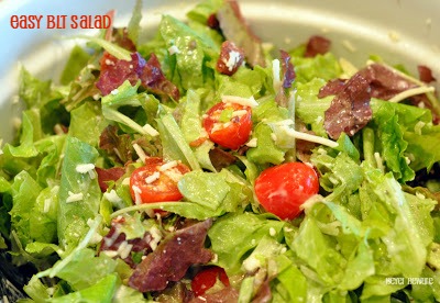 Easy BLT Salad is a quick low carb dinner recipe when you are craving a big BLT sandwich.