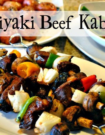 Teriyaki Beef Kabobs