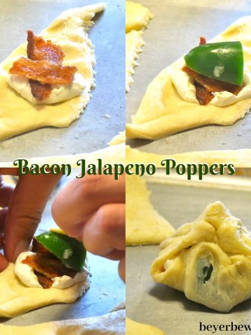 Four ingredients will get you a quick bacon jalapeno popper recipe leaving everyone fighting over the last one and you wishing you made double.