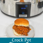 Crock pot sloppy joes for a crowd is a large batch of sloppy joes recipe when you are looking for a recipe to feed a bunch of hungry people.