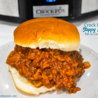 These crock pot sloppy joes for a crowd are just what you need when you need a recipe to feed a bunch of hungry people!