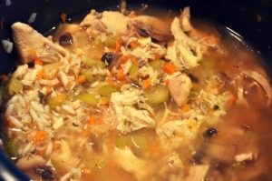 Crock Pot Chicken and Rice Soup Recipe