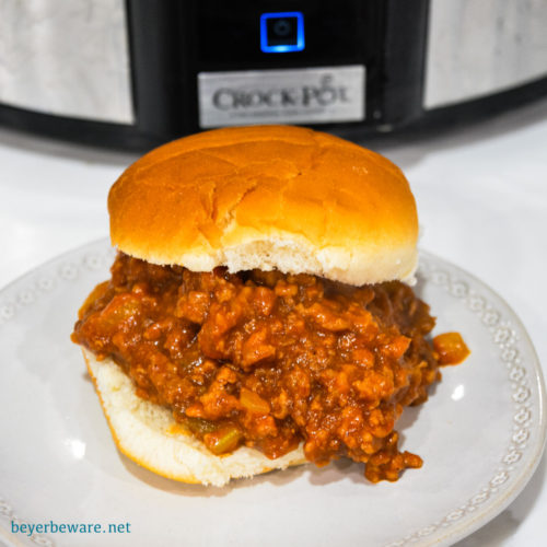 Large Batch Sloppy Joe Recipe Ingredients