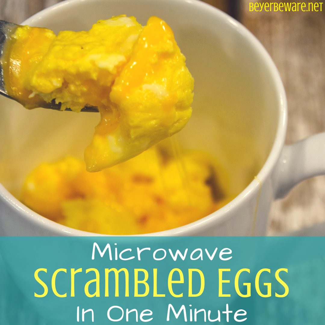 Microwave Scrambled Eggs - Healthy Recipes Blog