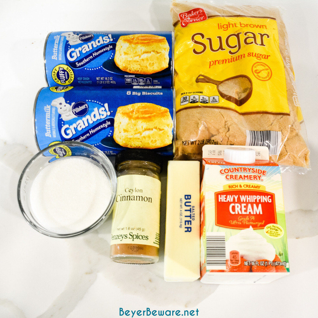 Monkey Bread Ingredients