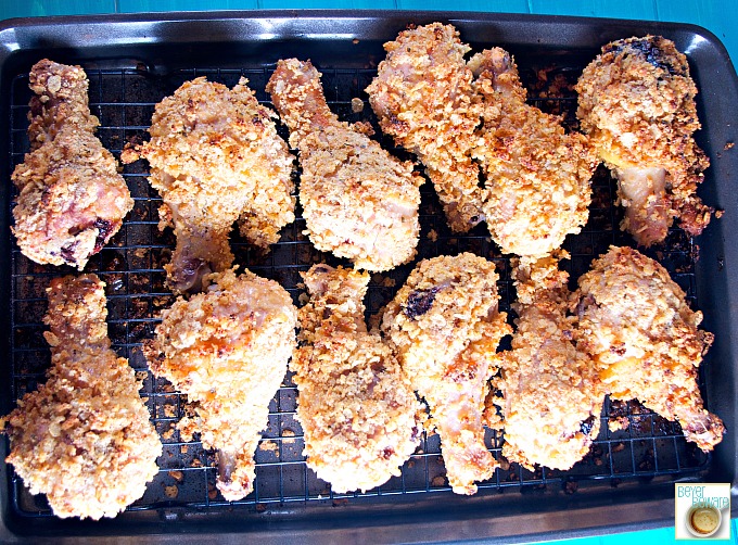 Oven Fried Ranch Chicken is a super satisfying fried chicken recipe without all the grease.