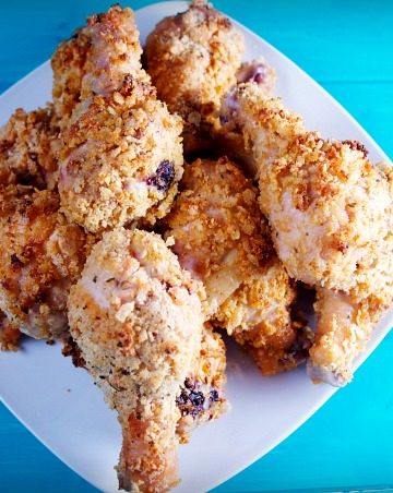 Oven Fried Ranch Chicken is a super satisfying fried chicken recipe without all the grease.