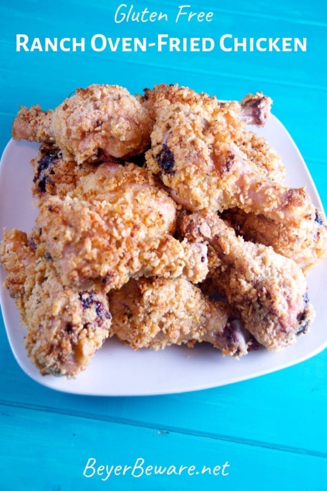 Ranch Oven-Fried Chicken