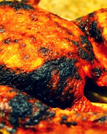 A deliciously spicy whole roasted buffalo chicken that tastes just like buffalo chicken wings thanks to being cooked in butter and buffalo wing sauce.