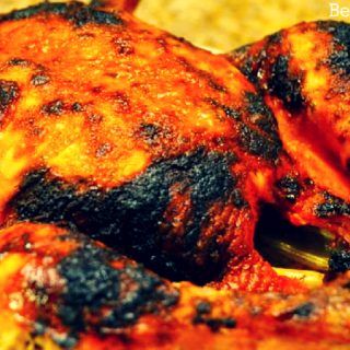 A deliciously spicy whole roasted buffalo chicken that tastes just like buffalo chicken wings thanks to being cooked in butter and buffalo wing sauce.