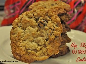 Just like the drink, these cookies have brandy in additional to oatmeal and chocolate chips to make them chewy goodness.