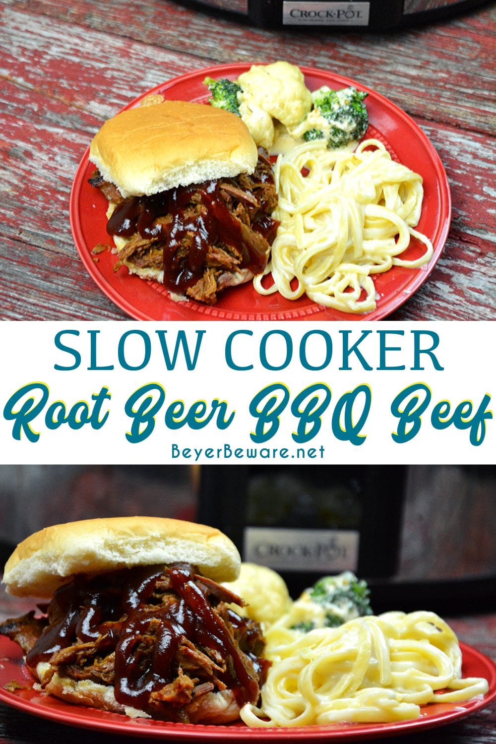 This slow cooker root beer beef bbq recipe is the perfect combination of sweet and heat with a hint of smoke to leave your summer BBQ cravings satisfied. 