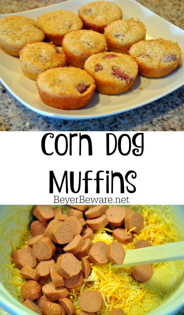 Craving corn dogs but don't want to go through the process? This corn dog muffins recipe is an easy substitute for the fair favorite treat.