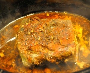 cooked pork loin