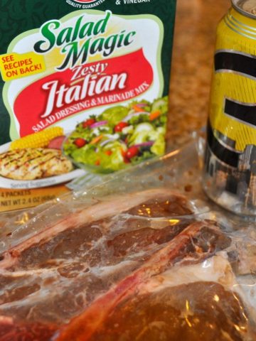 Beer Marinade ingredients for steak