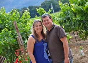 couple at winery