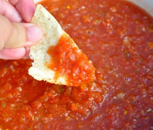 Restaurant Style Salsa - Sum of Yum