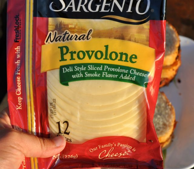 Provolone cheese slices