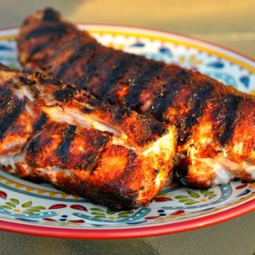Grilled Pork Tenderloing with Sweet and Spicy Rub
