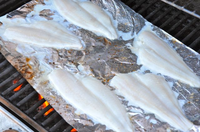 grilling fish fillets