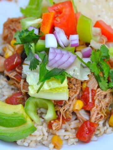 Chicken Taco Bowls