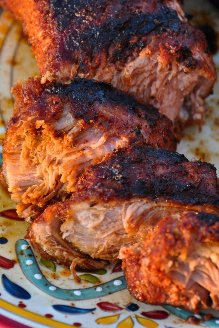 Simple sweet & Spicy Rub for grilling pork and chicken recipe is made with 5 spices you have in your spice cabinet. The most flavorful BBQ chicken and pork straight from the grill with this grilling rub.