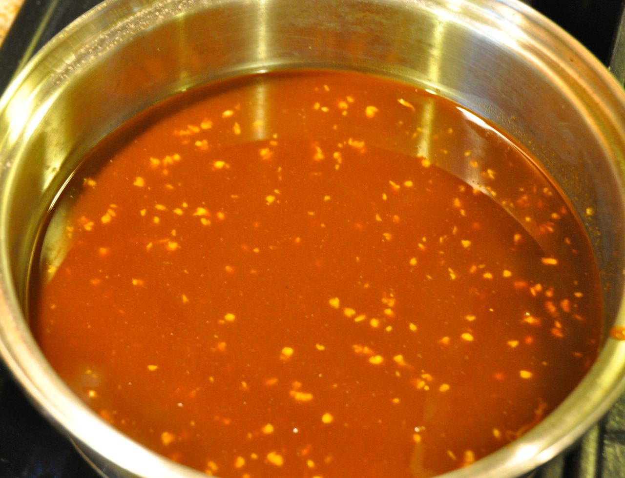Reducing spicy Asian marinade to a glaze