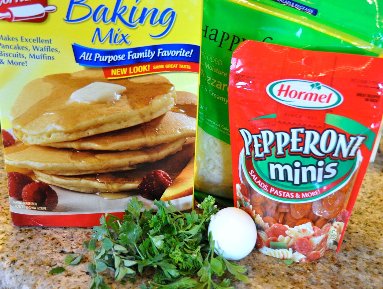 Pantry must haves for pizza muffins