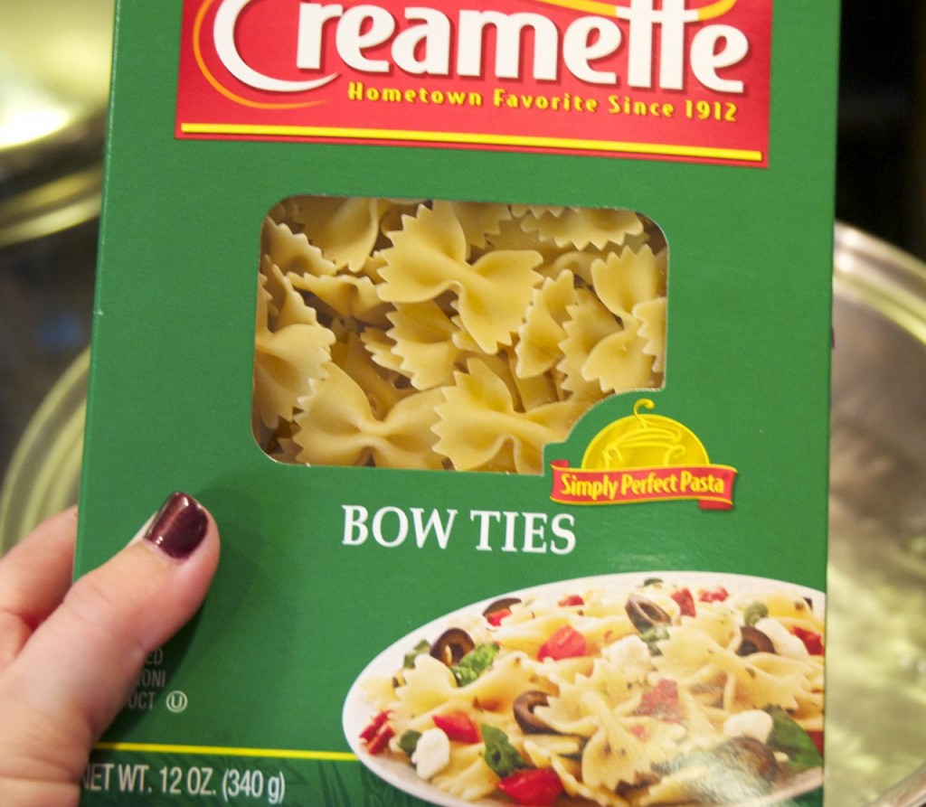 Bow tie pasta