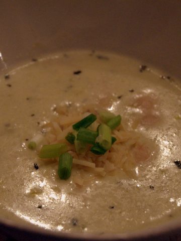 Bowl of Chicken Chili Soup
