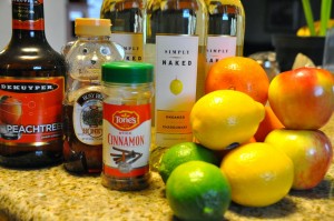 Honey Crisp Apple Sangria Ingredients