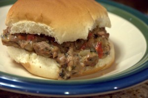 Philly Cheese Sloppy Joe