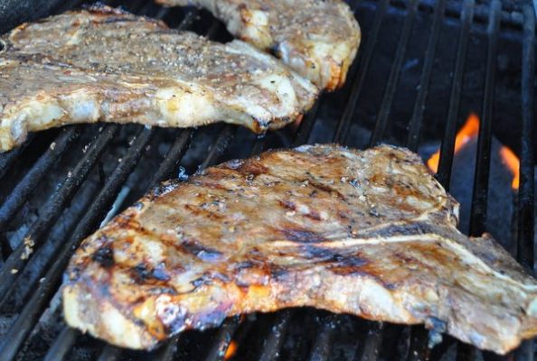 steak griling