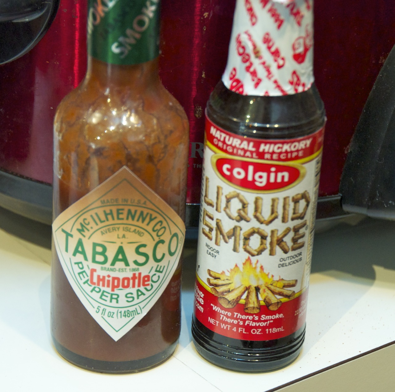 Chipotle Tabasco and Liquid Smoke