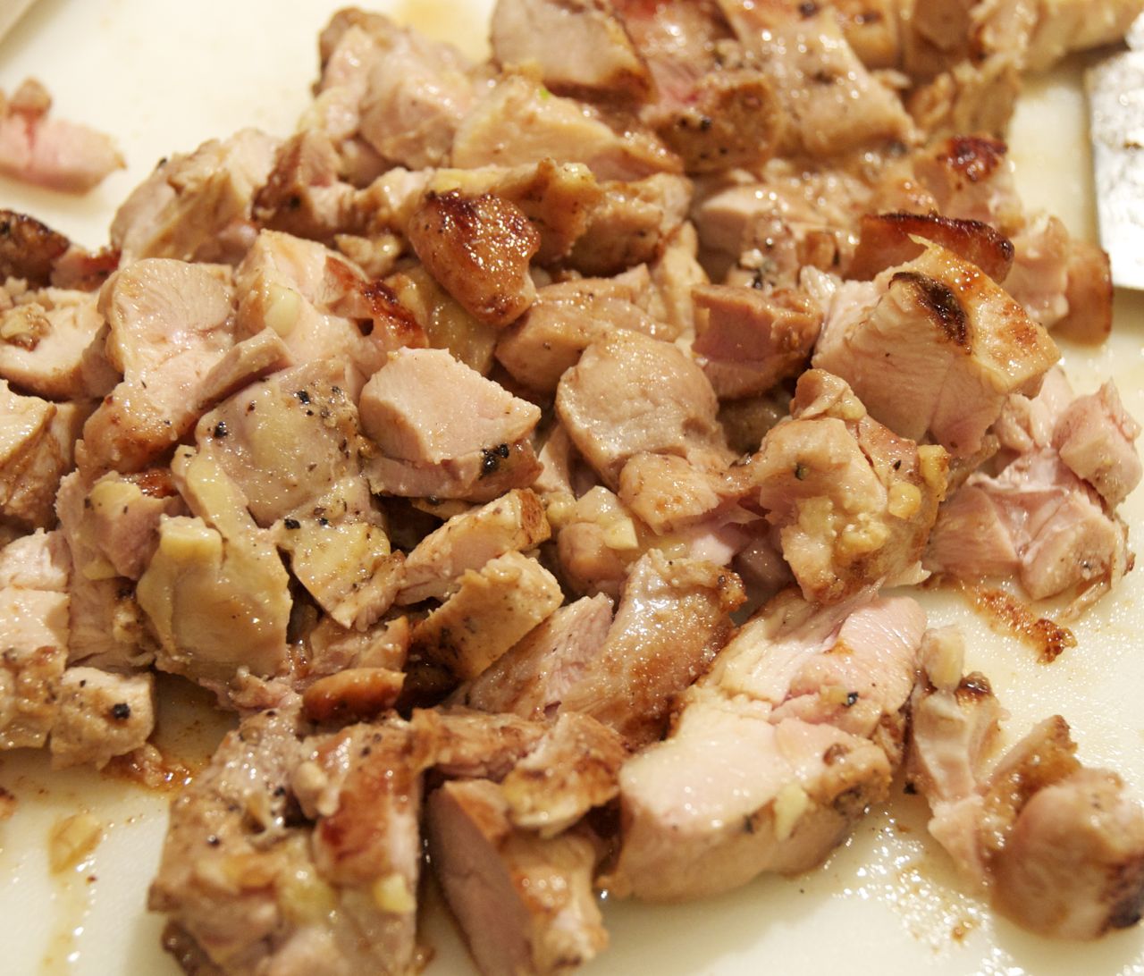 chopped chicken for milano casserole