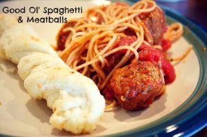 Good Ol' Spaghetti and Meatballs