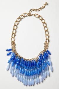 beaded bib necklace