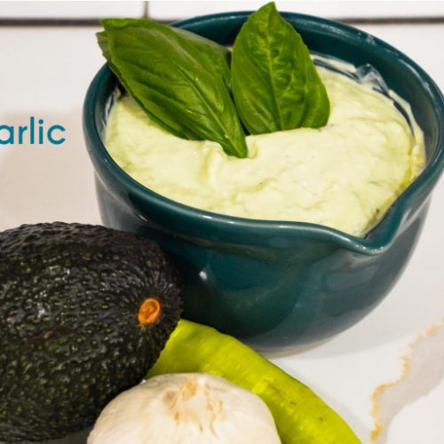 Avocado Garlic Aioli - Beyer Eats and Drinks