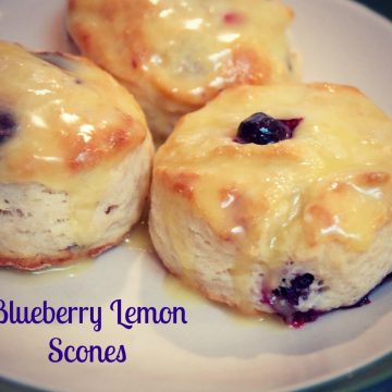 Blueberry Lemon Scones